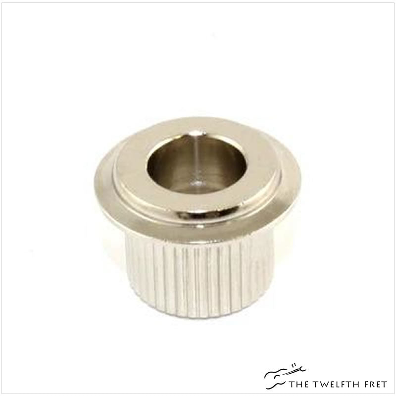 Allparts Adapter Bushings - 3/8in Outer Diameter and 1/4in Inner Diameter (NICKEL) - The Twelfth Fret