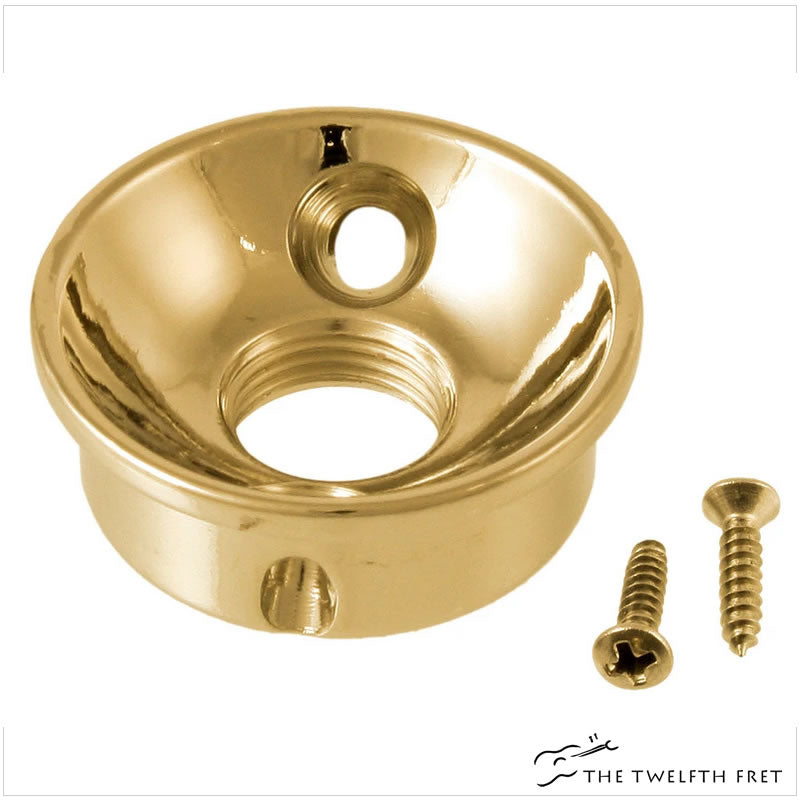 Allparts Retrofit Jackplate (GOLD) - The Twelfth Fret