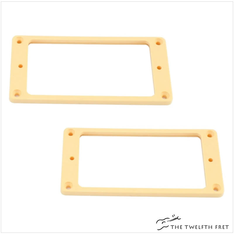 Allparts Slanted Humbucking Pickup Ring Set - CREAM - The Twelfth Fret