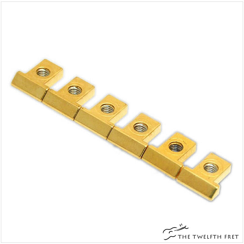 Allparts Tune-o-Matic Bridge Saddles - GOLD - The Twelfth Fret