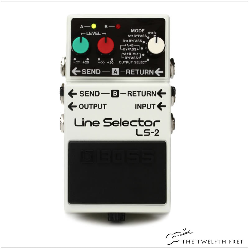 BOSS LS-2 Line Selector Pedal - Shop The Twelfth Fret