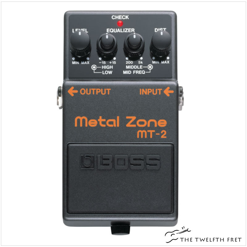 BOSS MT-2 Metal Zone Pedal - The Twelfth Fret