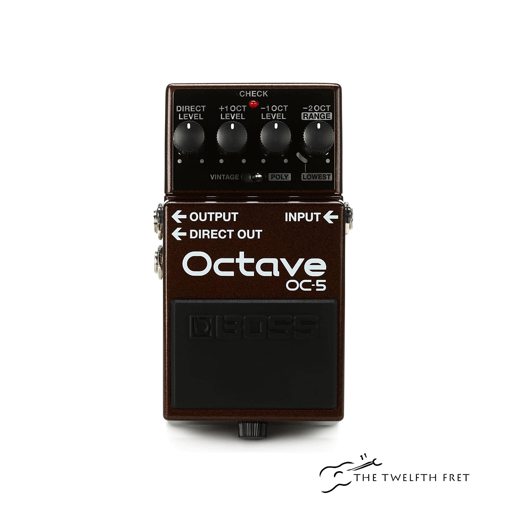 BOSS OC-5 Octave ■LED Mod. Boss OC-5 Octave Pedal - The Twelfth Fret