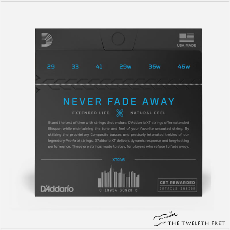 D'Addario XT Classical Silver Plated Guitar Strings - XTC46 - The Twelfth Fret