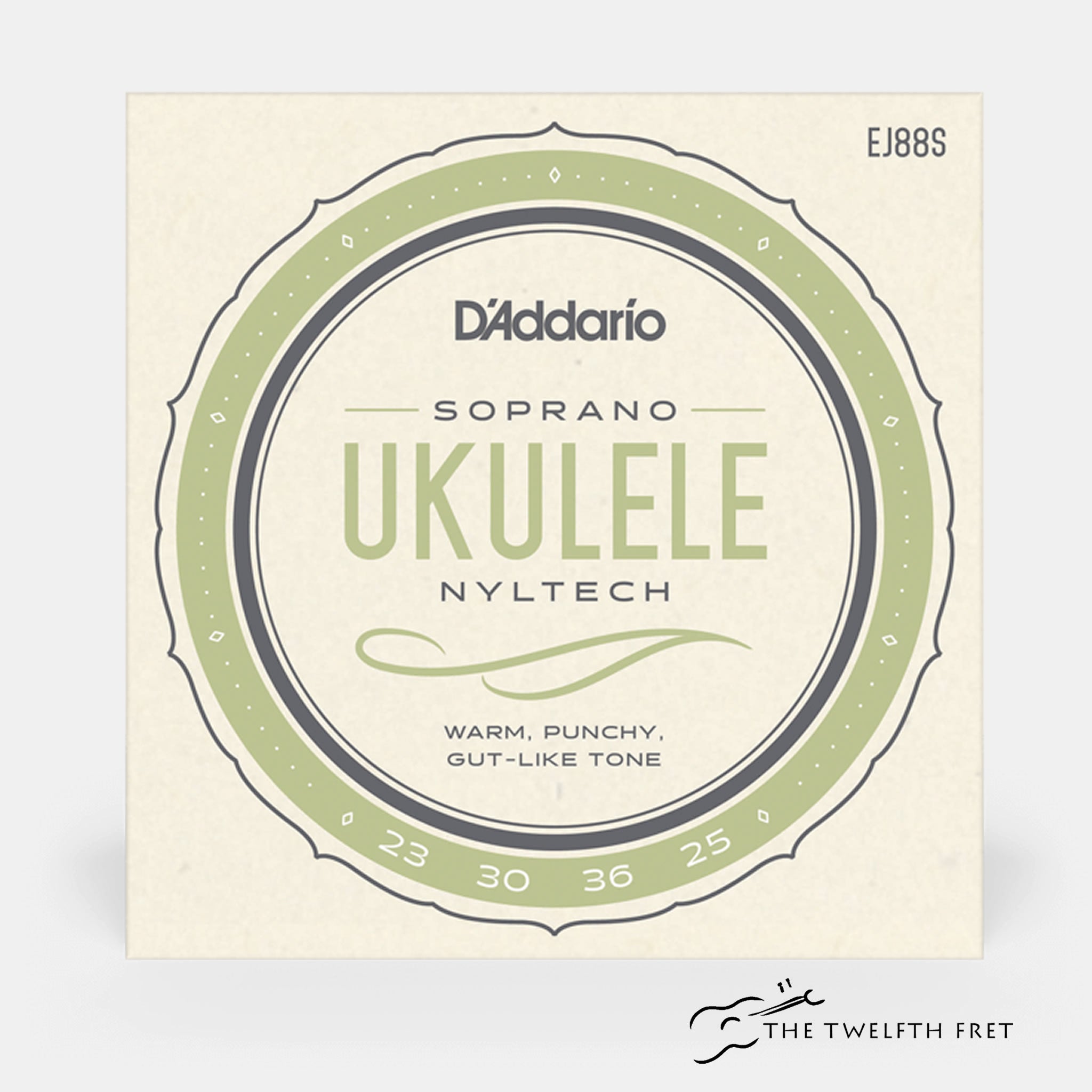 D'Addario Nyltech Ukulele Strings SOPRANO (EJ88S) - The Twelfth Fret