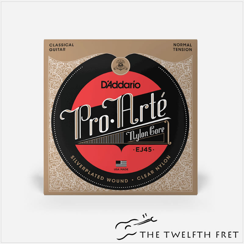 EJ45 - D'Addario Pro-Arté Nylon Classical Guitar Strings - The Twelfth Fret
