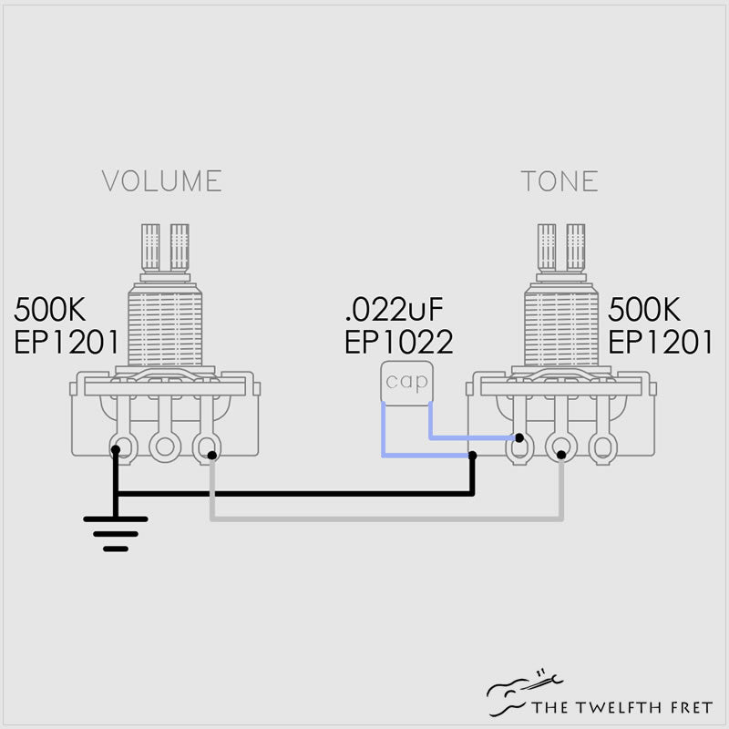 DiMarzio PAF 36th Anniversary Neck Humbucking Pickup - The Twelfth Fre