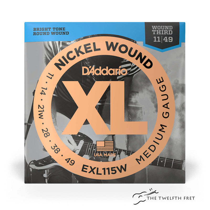EXL115W•11-49•Medium w/Wound 3rd - The Twelfth Fret