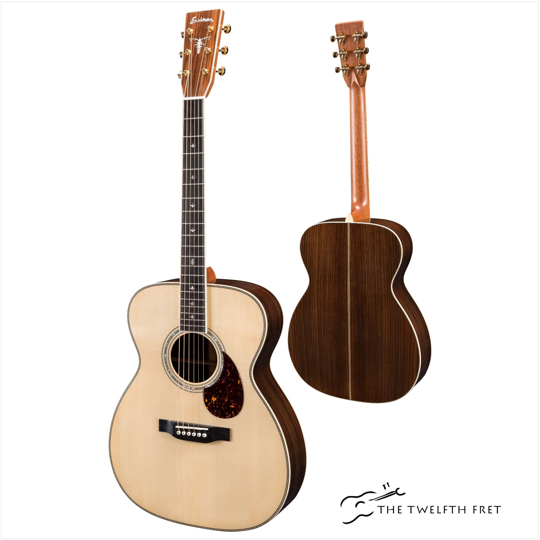 Eastman DT30OM Double Top Acoustic Guitar - The Twelfth Fret