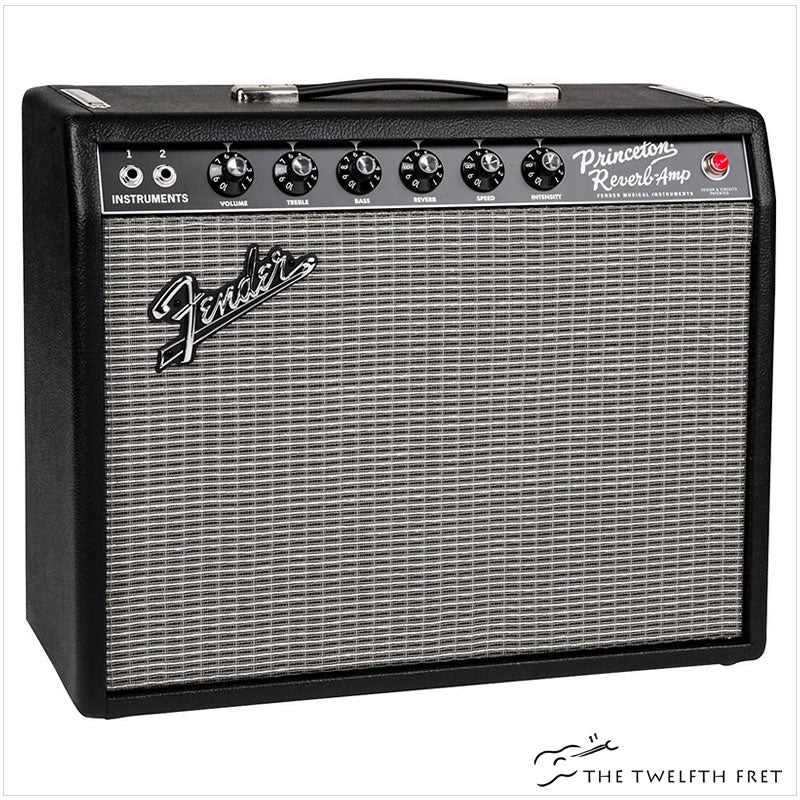 Fender '65 Princeton Reverb 12W 1x10 Combo Guitar Amplifier - The Twelfth Fret