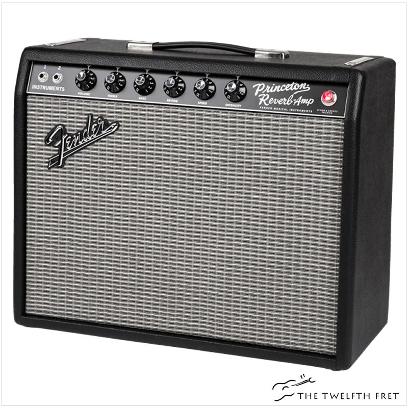 Fender '65 Princeton Reverb 12W 1x10 Combo Guitar Amplifier - The Twelfth Fret