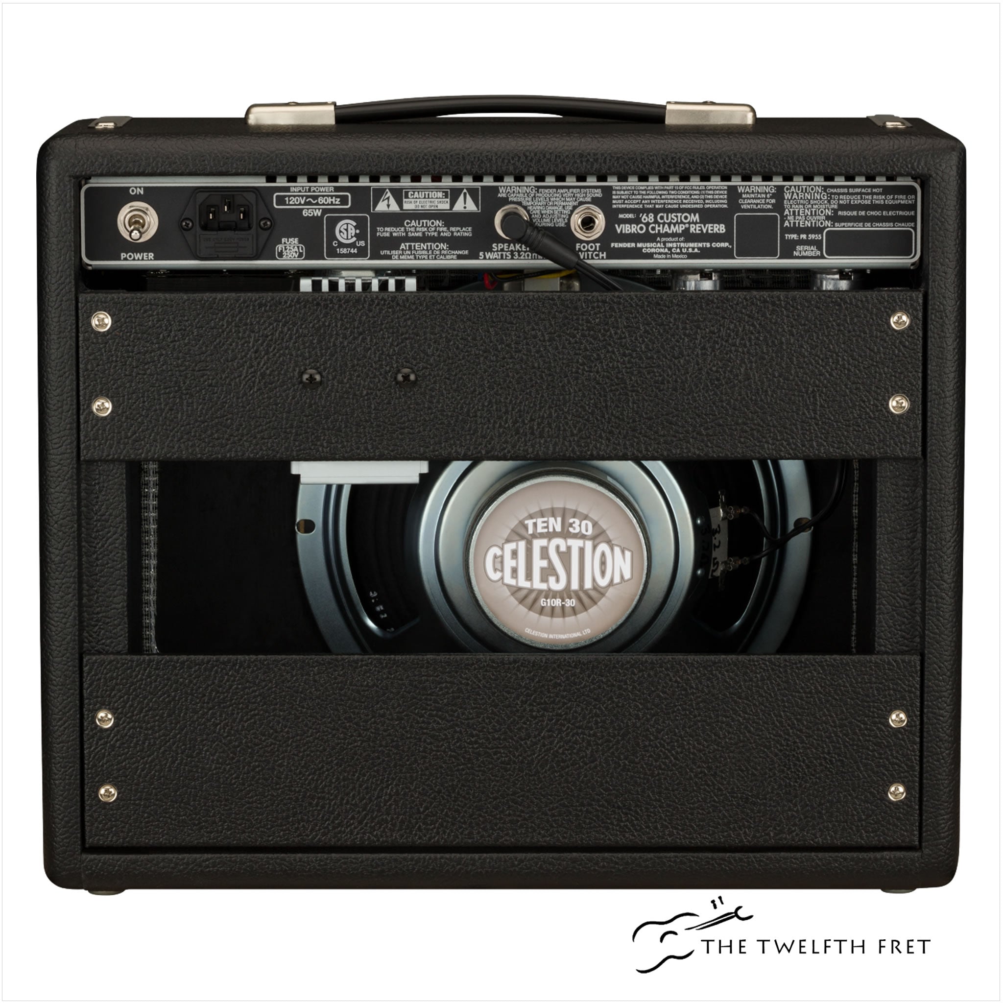 Fender '68 Custom Vibro Champ Reverb Amp - The Twelfth Fret
