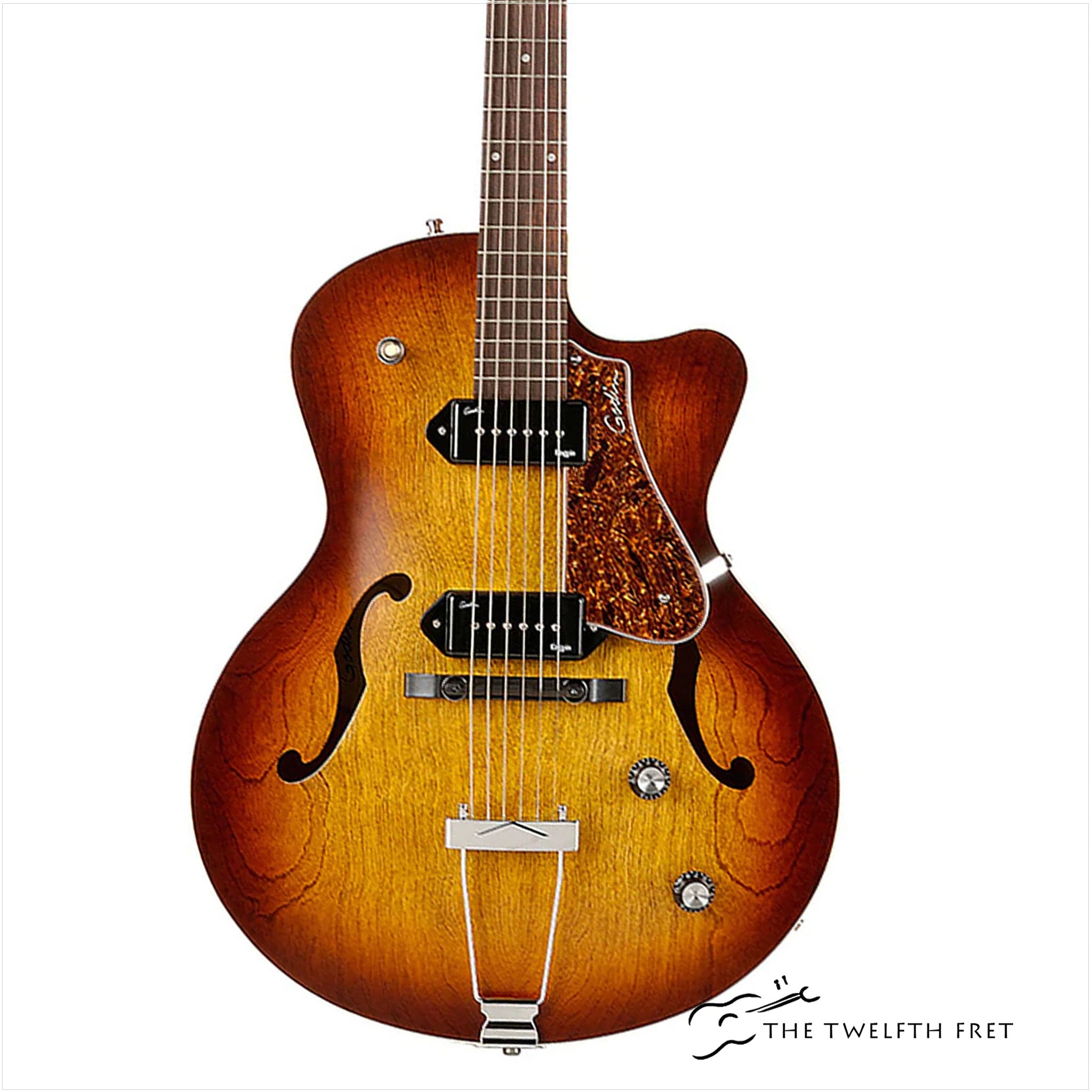 Godin 5th Avenue CW Kingpin II Hollowbody Electric Guitar - The Twelfth Fret