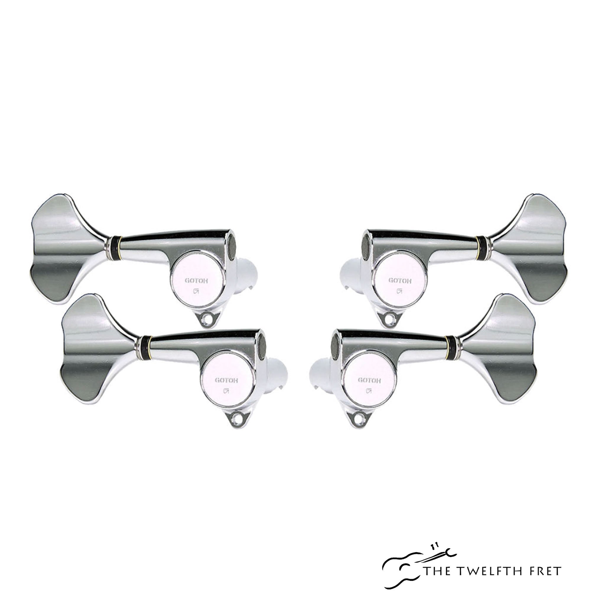 Gotoh GB707 Chrome Tuning Keys - The Twelfth Fret