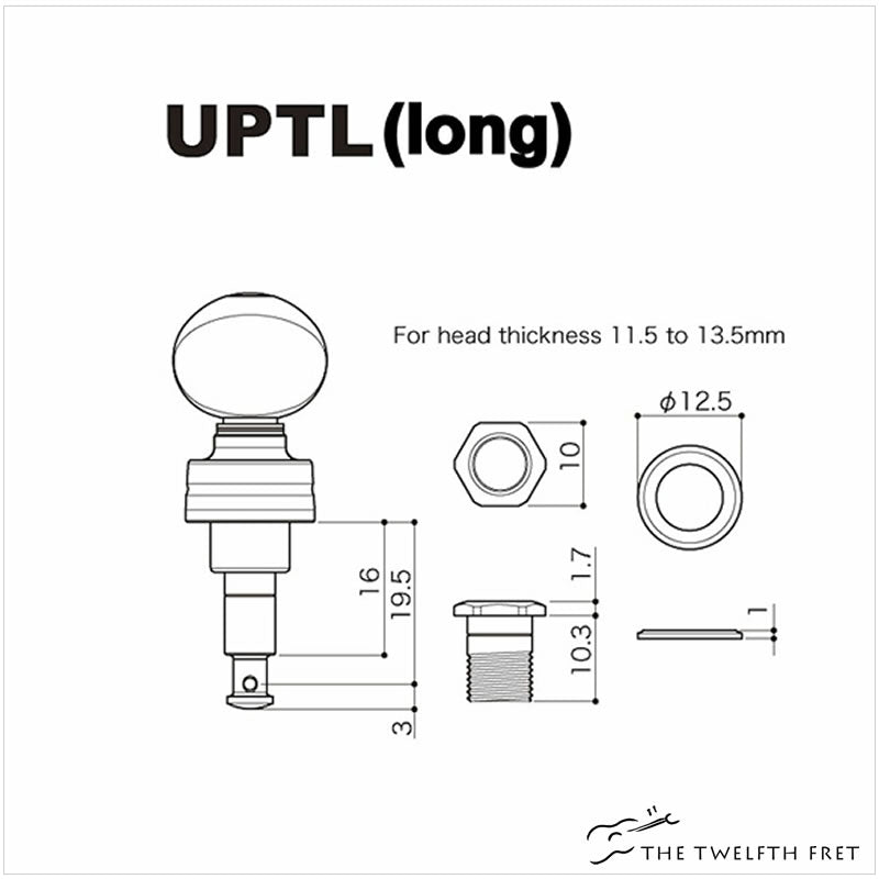 Gotoh Planetary Ukulele Tuners (LONG) - The Twelfth Fret