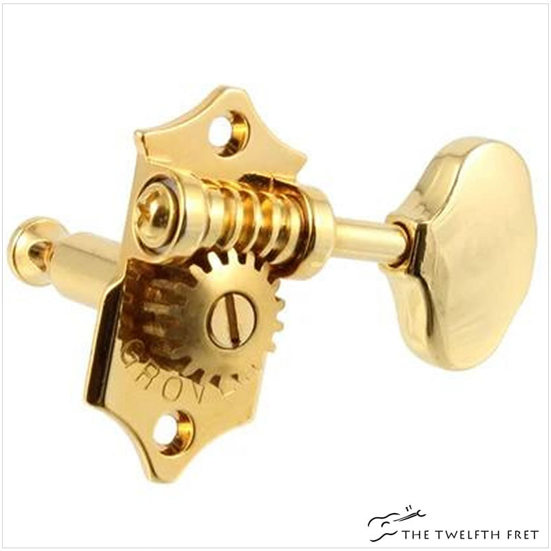 Grover Original Sta-Tite Machine Head Tuners - Gold - The Twelfth Fret