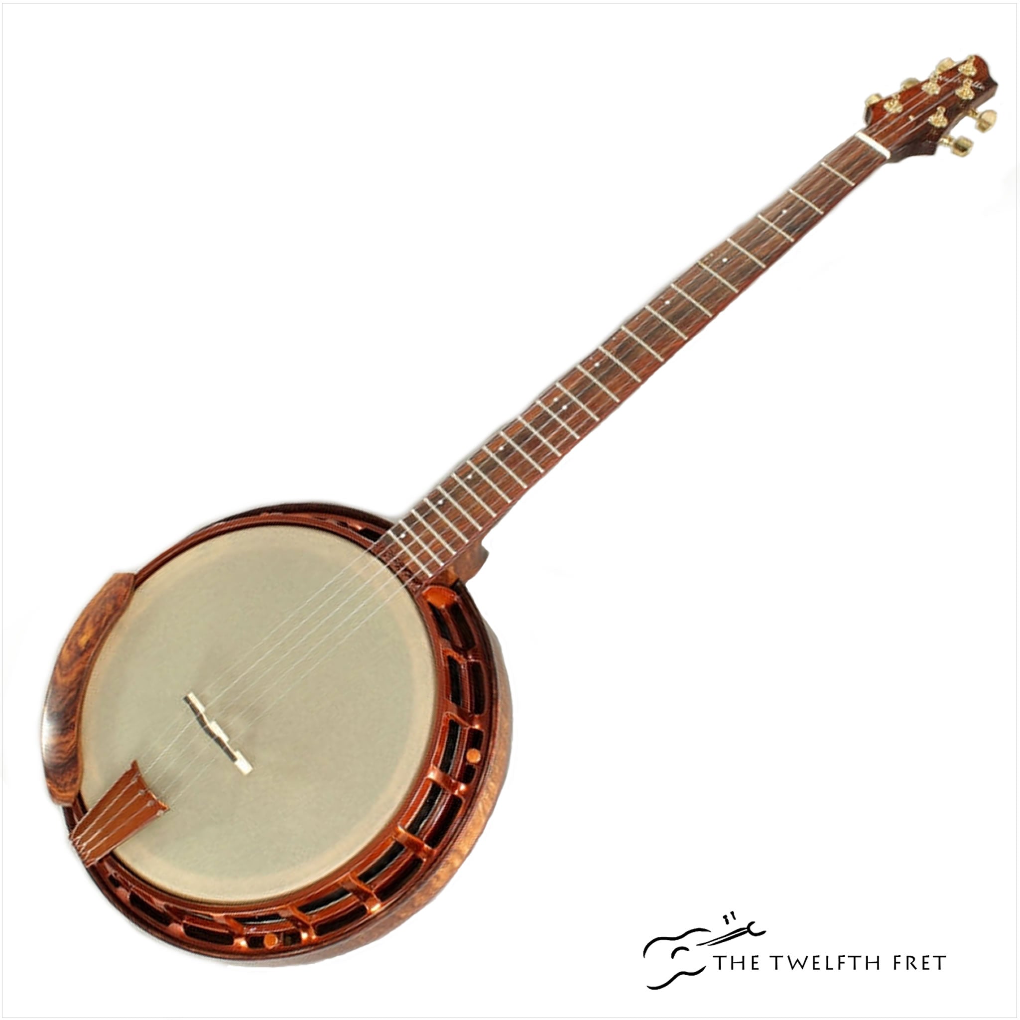 Nechville Phantom Curly Maple Leon Hunt Banjo - The Twelfth Fret