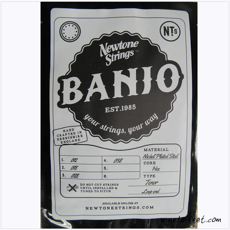 Newtone Tenor Banjo Strings (Irish Tuning) - The Twelfth Fret