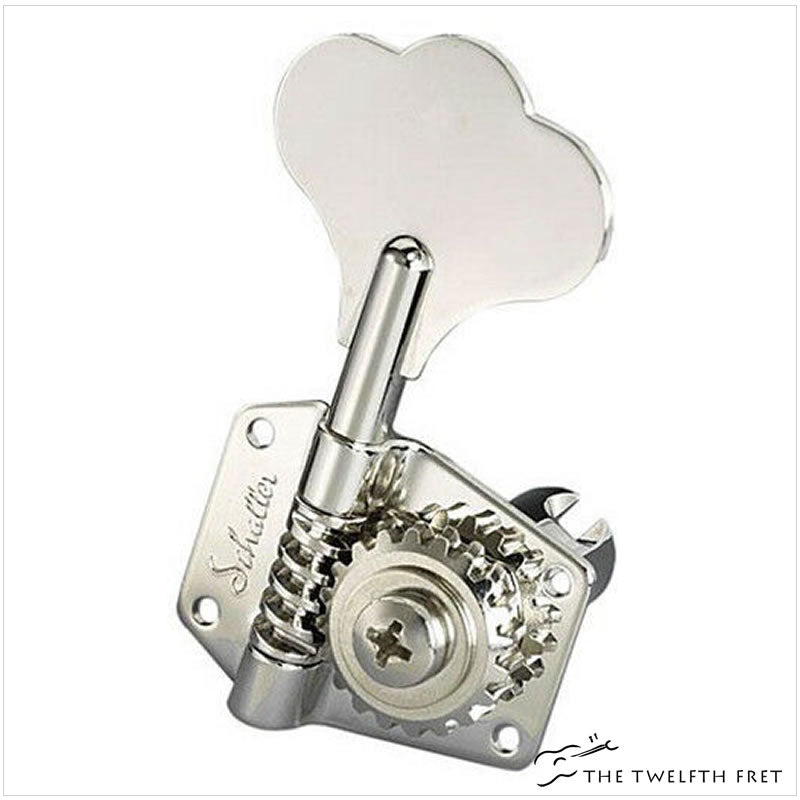 Schaller 4-in-Line Bass Tuners - The Twelfth Fret