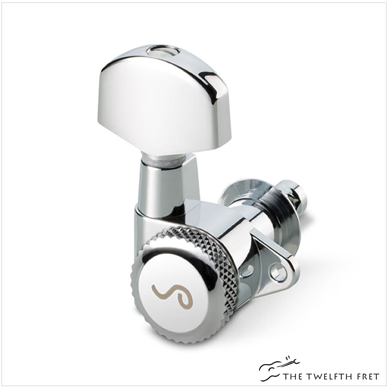Schaller M6 3x3 Locking Guitar Tuners (CHROME) - The Twelfth Fret