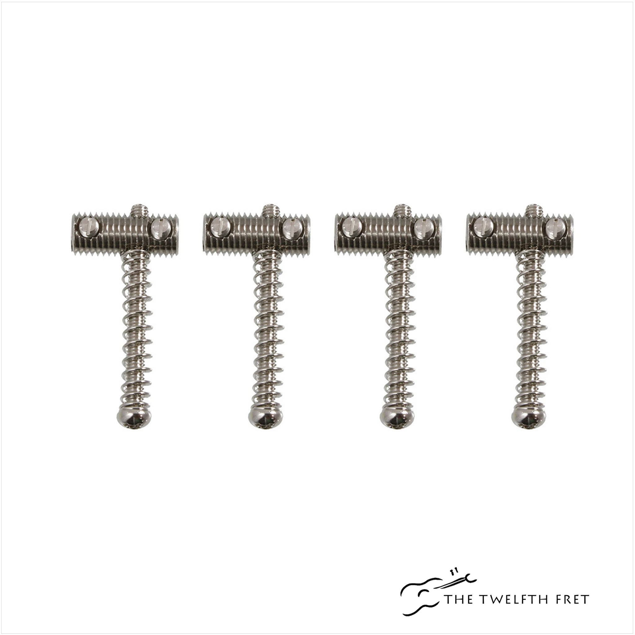 Vintage Bass Bridge Saddles - The Twelfth Fret