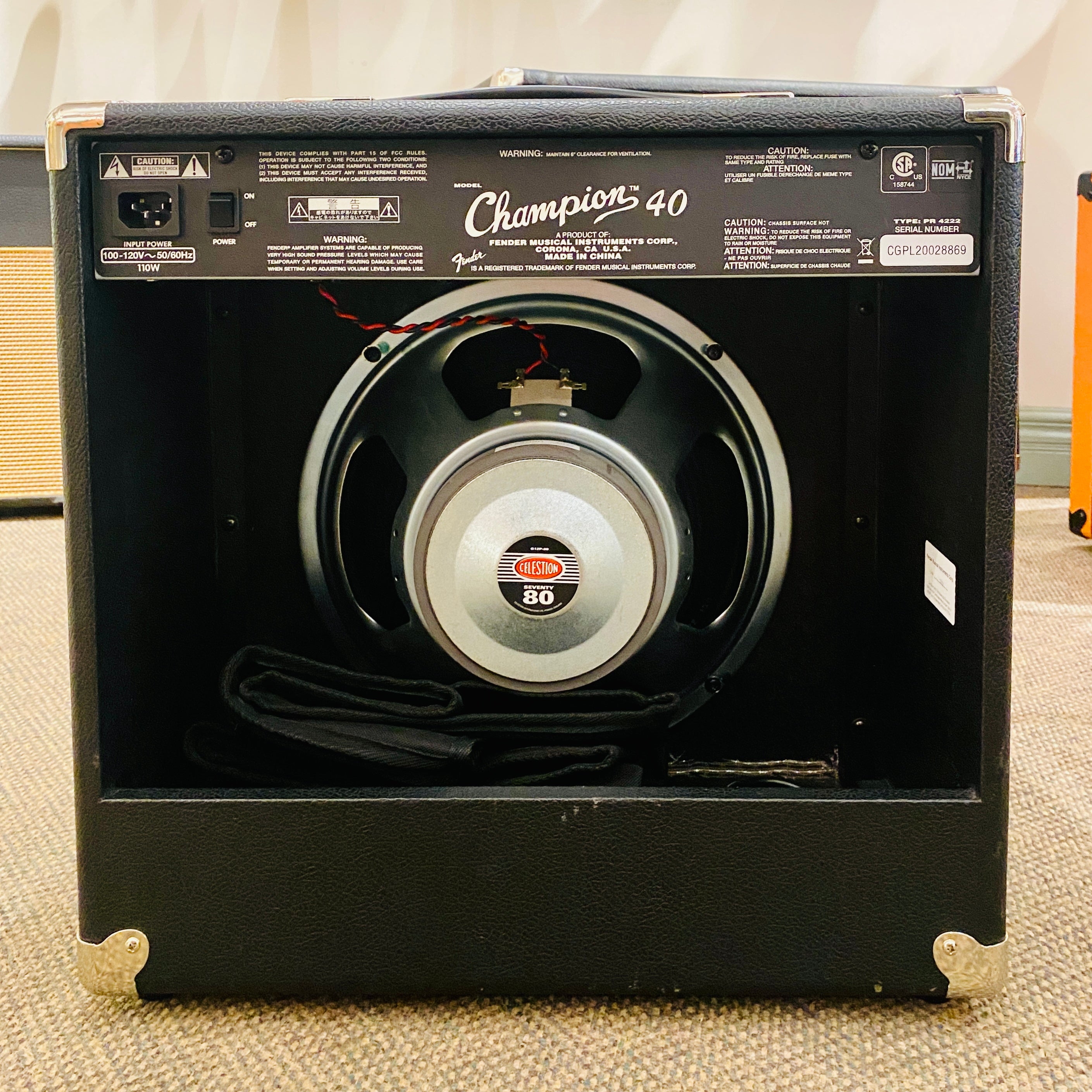 Fender Champion 40 Combo Amplifier  [USED]