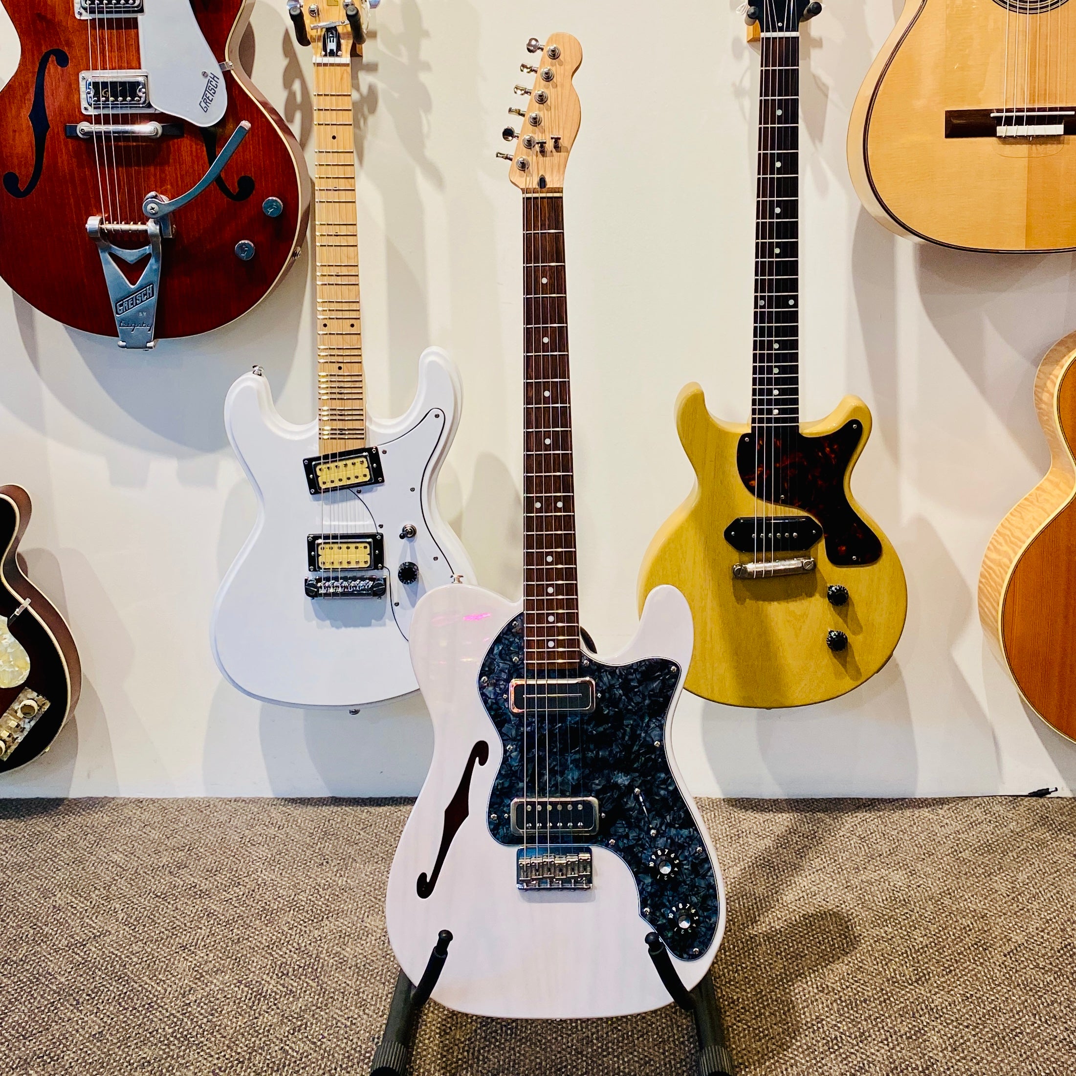 Partcaster Thinline Tele Semi Hollow Body Electric Guitar [USED]