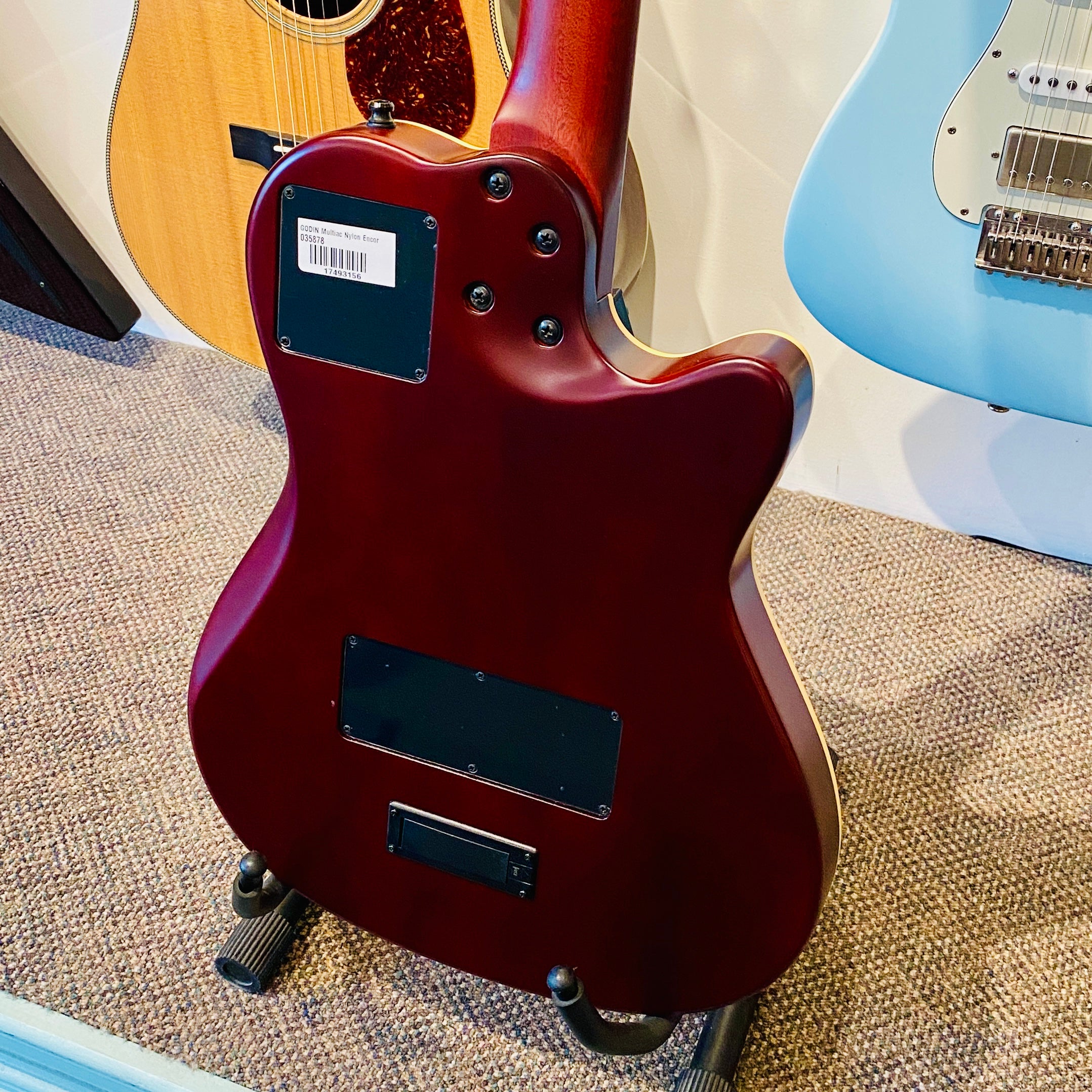 Godin Multiac Encore Nylon Electric Guitar Left Handed 2017 [USED]