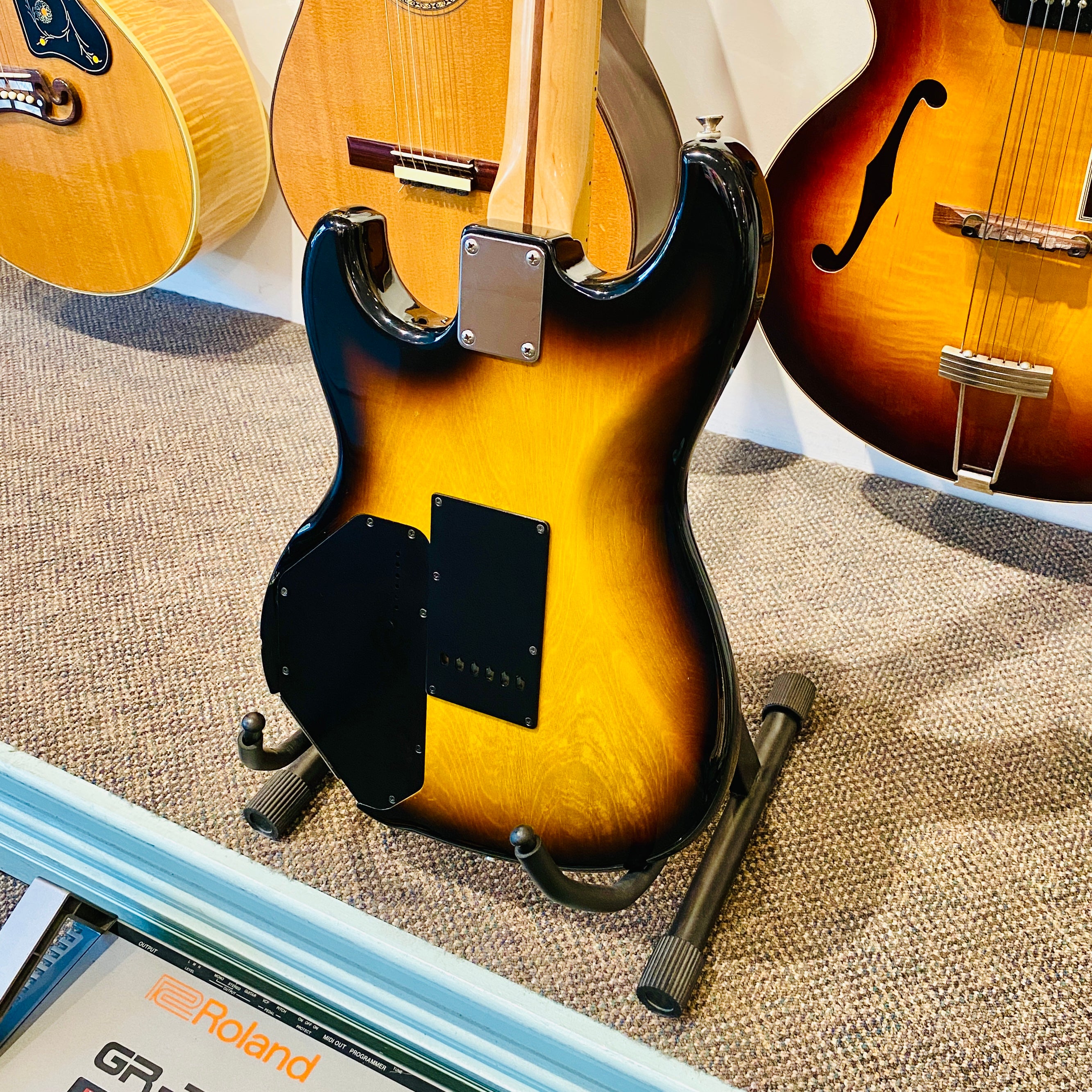 Roland G-505 Solidbody Electric Guitar and GR-707 Synth 1983-84 [USED]