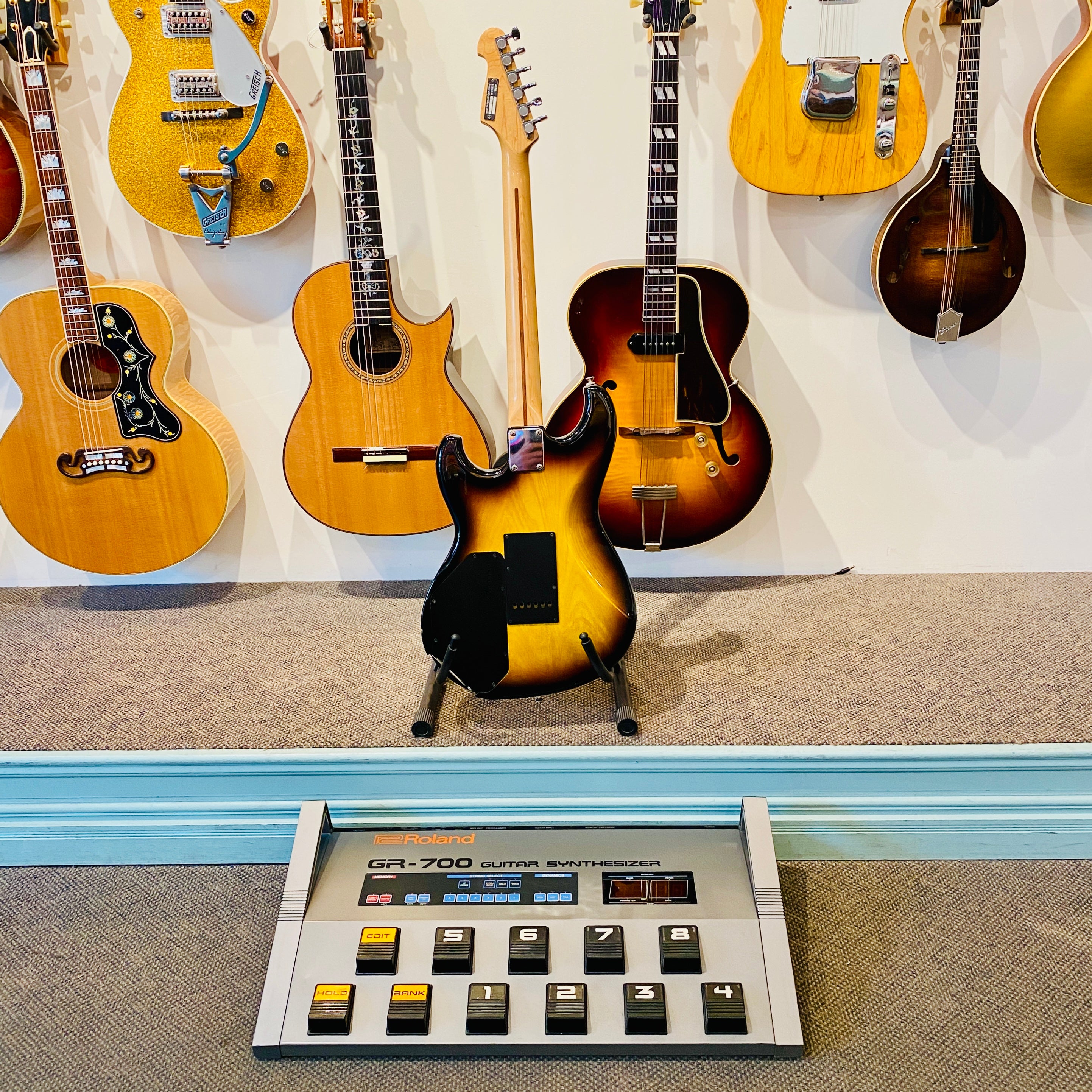 Roland G-505 Solidbody Electric Guitar and GR-707 Synth 1983-84 [USED]