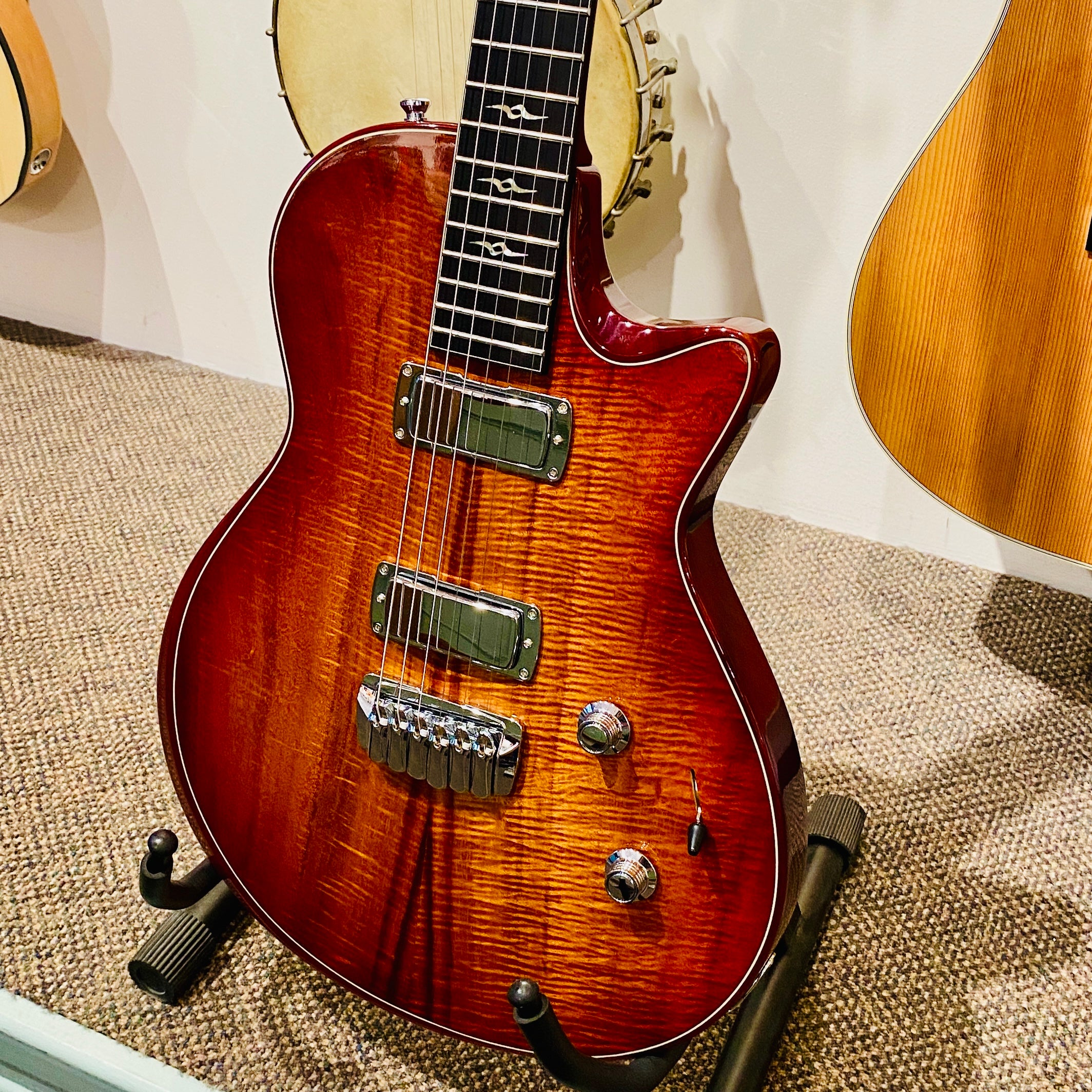 Taylor SB-C2 Koa Solidbody Electric Guitar 2008 [USED]
