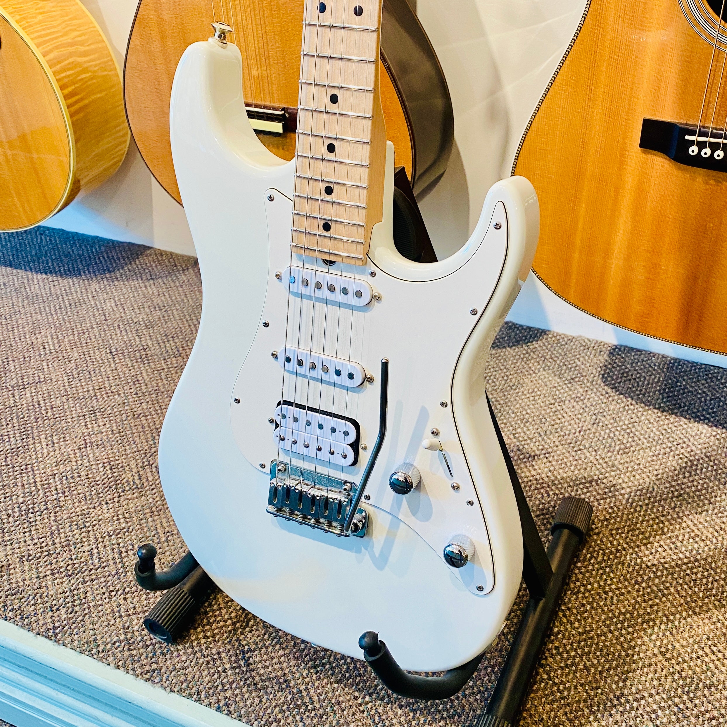 Suhr Pro Series S2 White Solidbody Electric Guitar [USED]