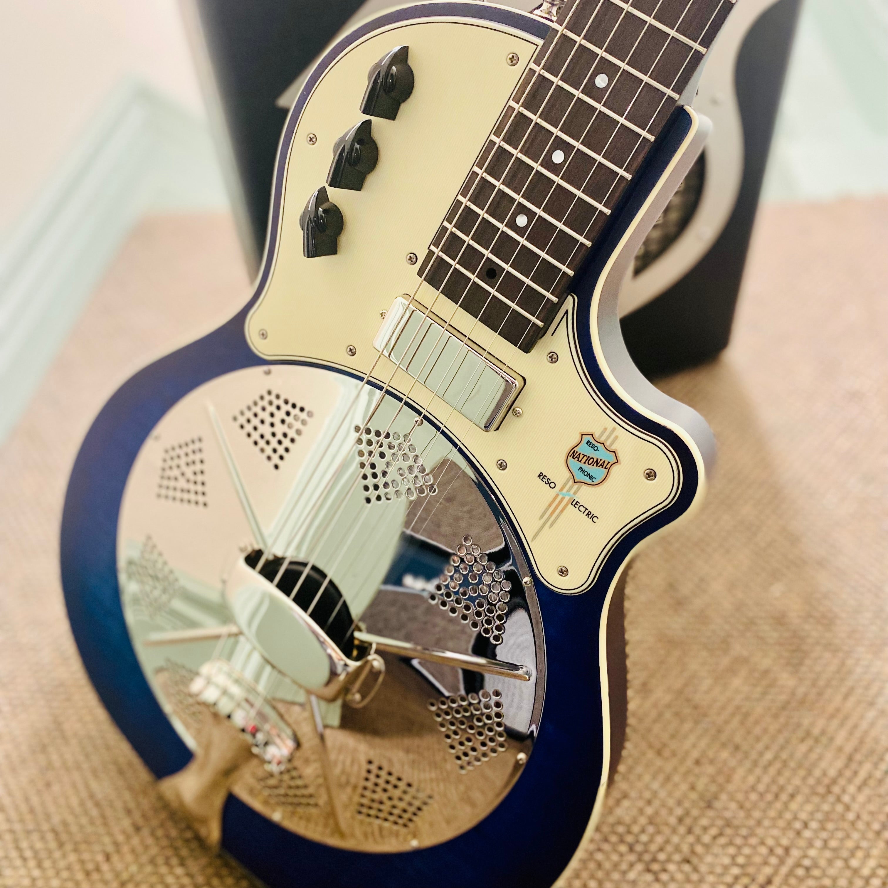 National Resolectric Resophonic Guitar