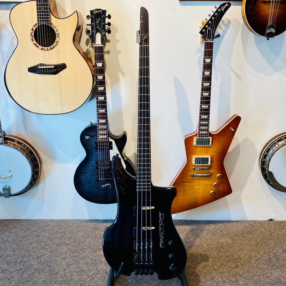 Kubicki EX Factor 4-String Bass Guitar, 1989 [USED]
