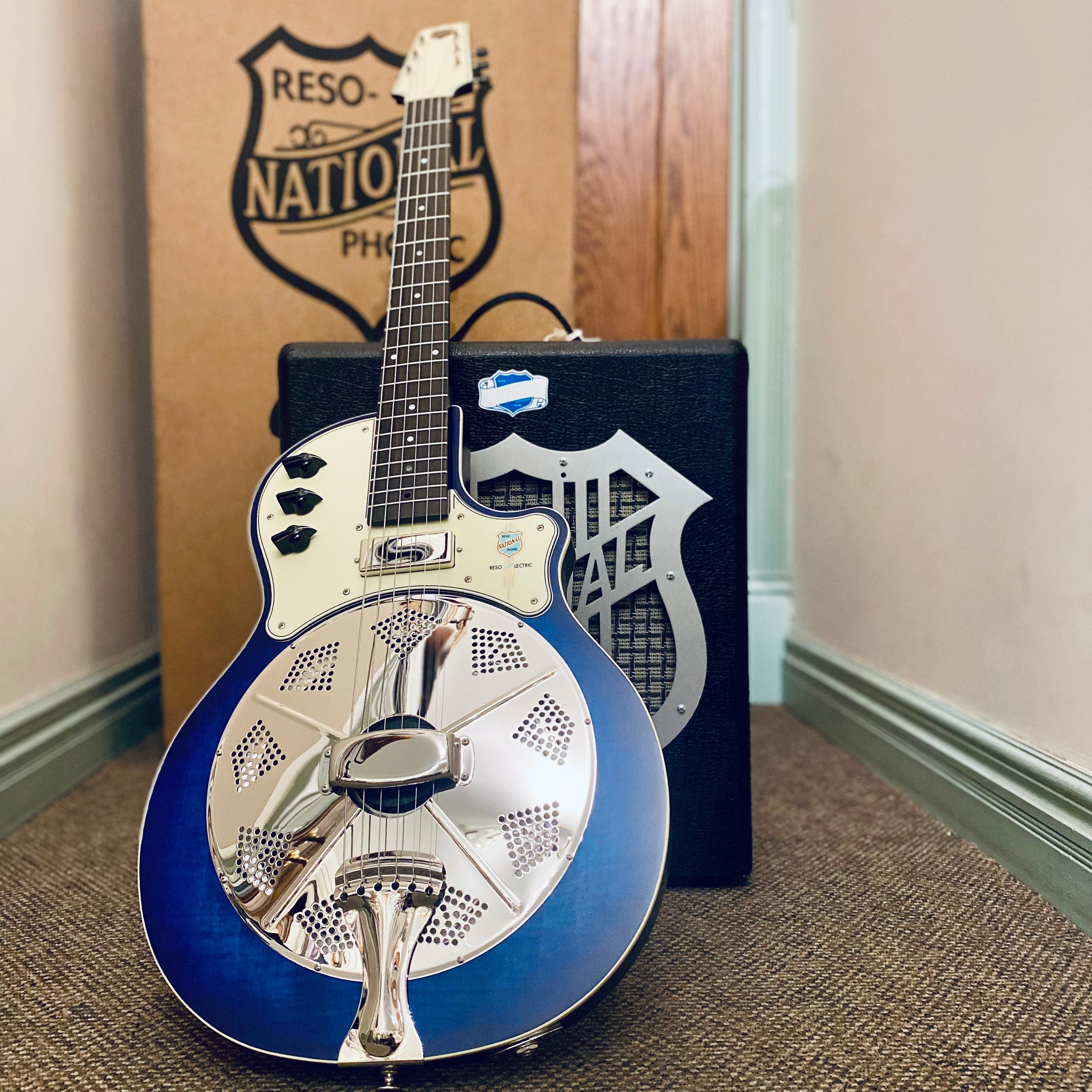 National Resolectric Resophonic Guitar