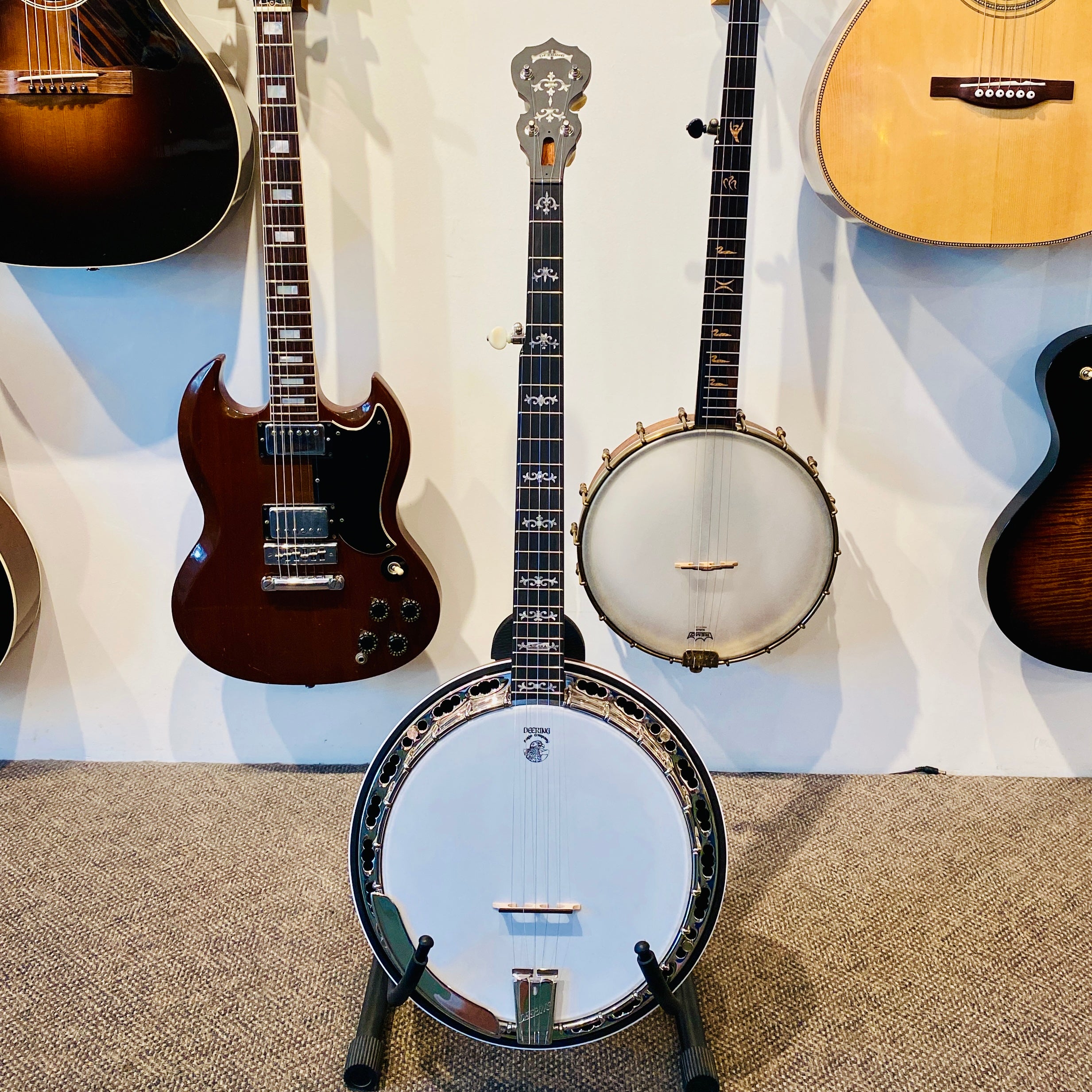 Deering Sierra 5 String Resonator Banjo 2014 [USED]