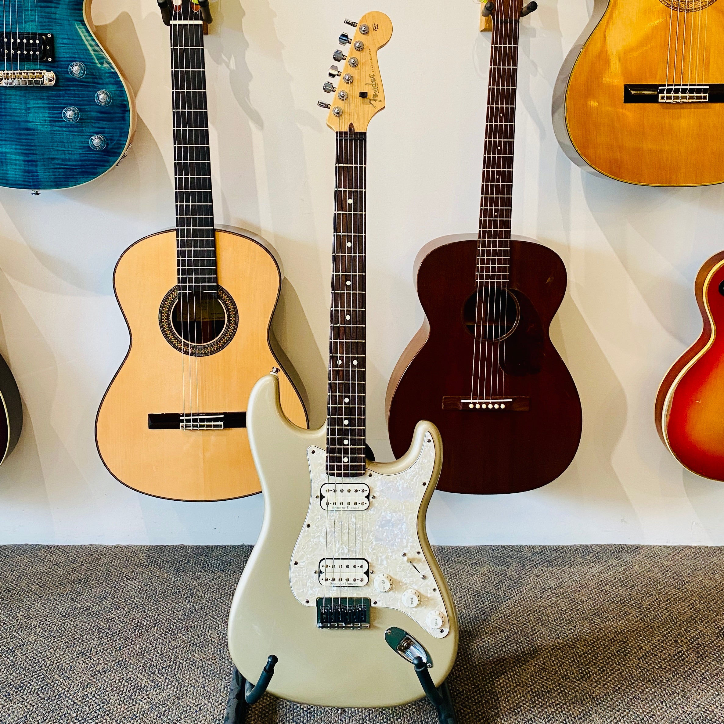 Fender American Double Fat Stratocaster Electric Guitar, 2001 [USED]