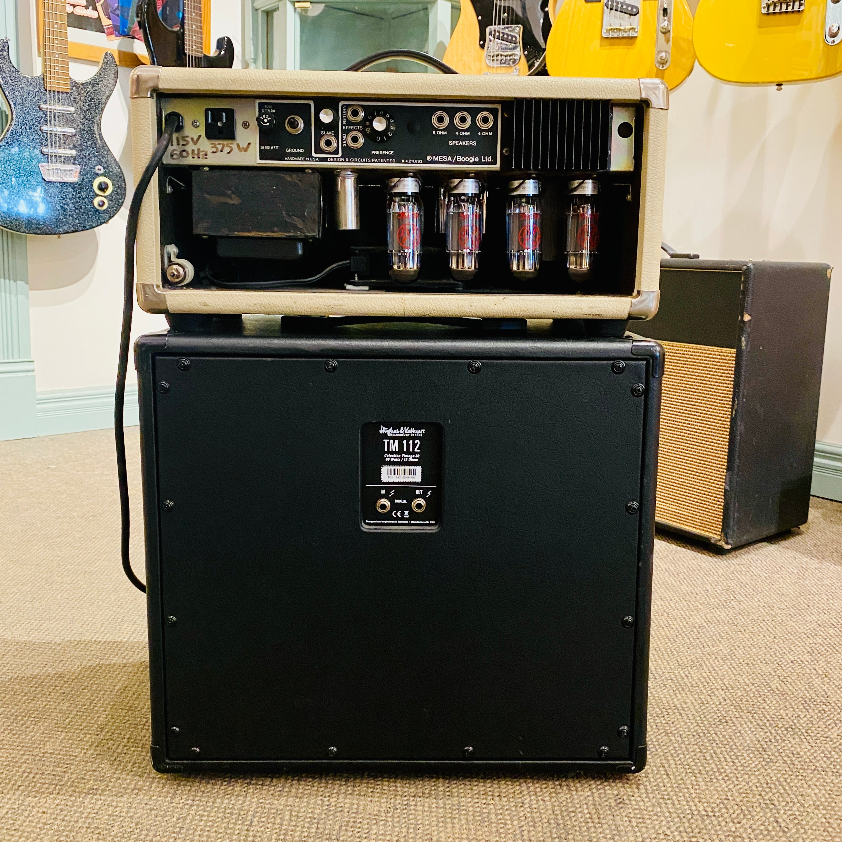 Mesa Boogie Mark 2B head 1981/ Hughes & Kettner TM112 Cabinet [USED]