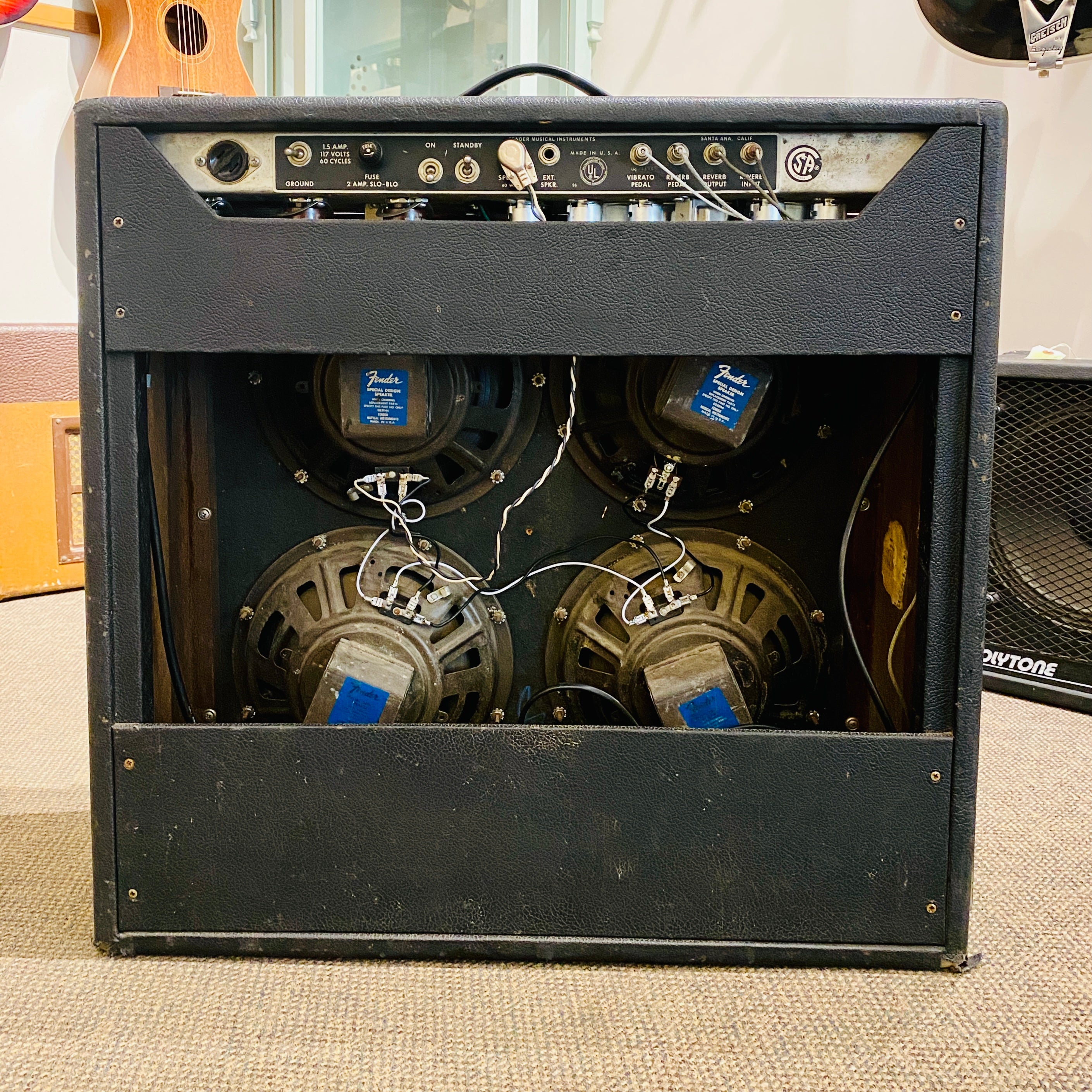 Fender Super Reverb Silverface Amp, 1969 [USED]