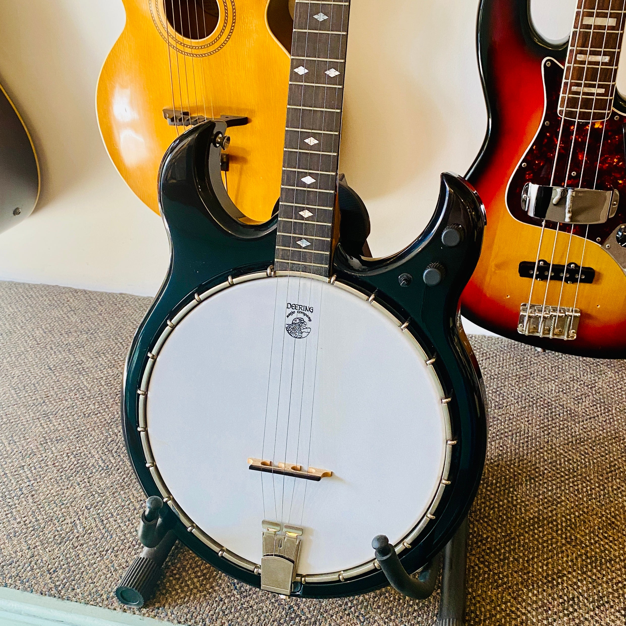 Deering Crossfire Electric Banjo - USED