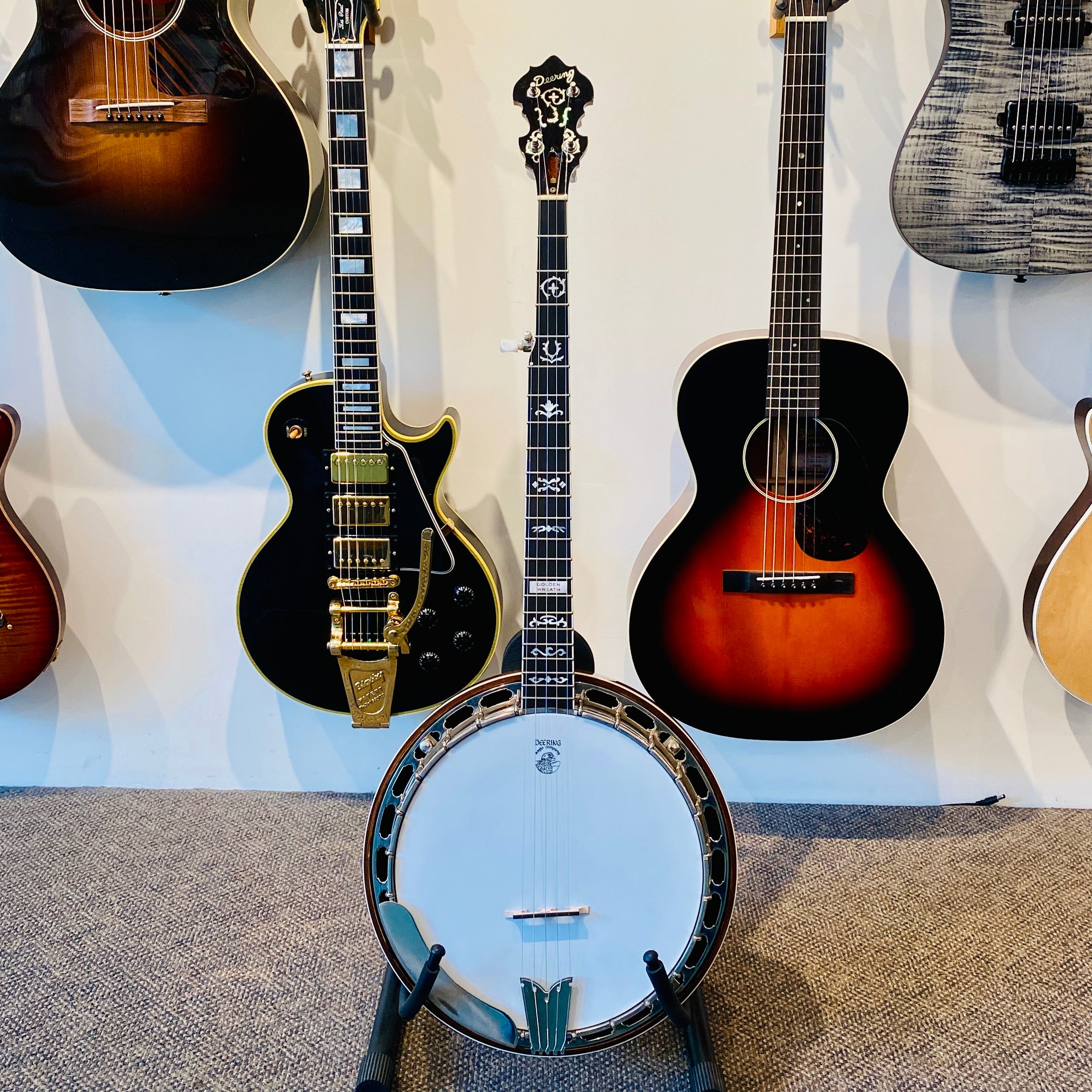 Deering Golden Wreath 5 string banjo 2001 [USED]