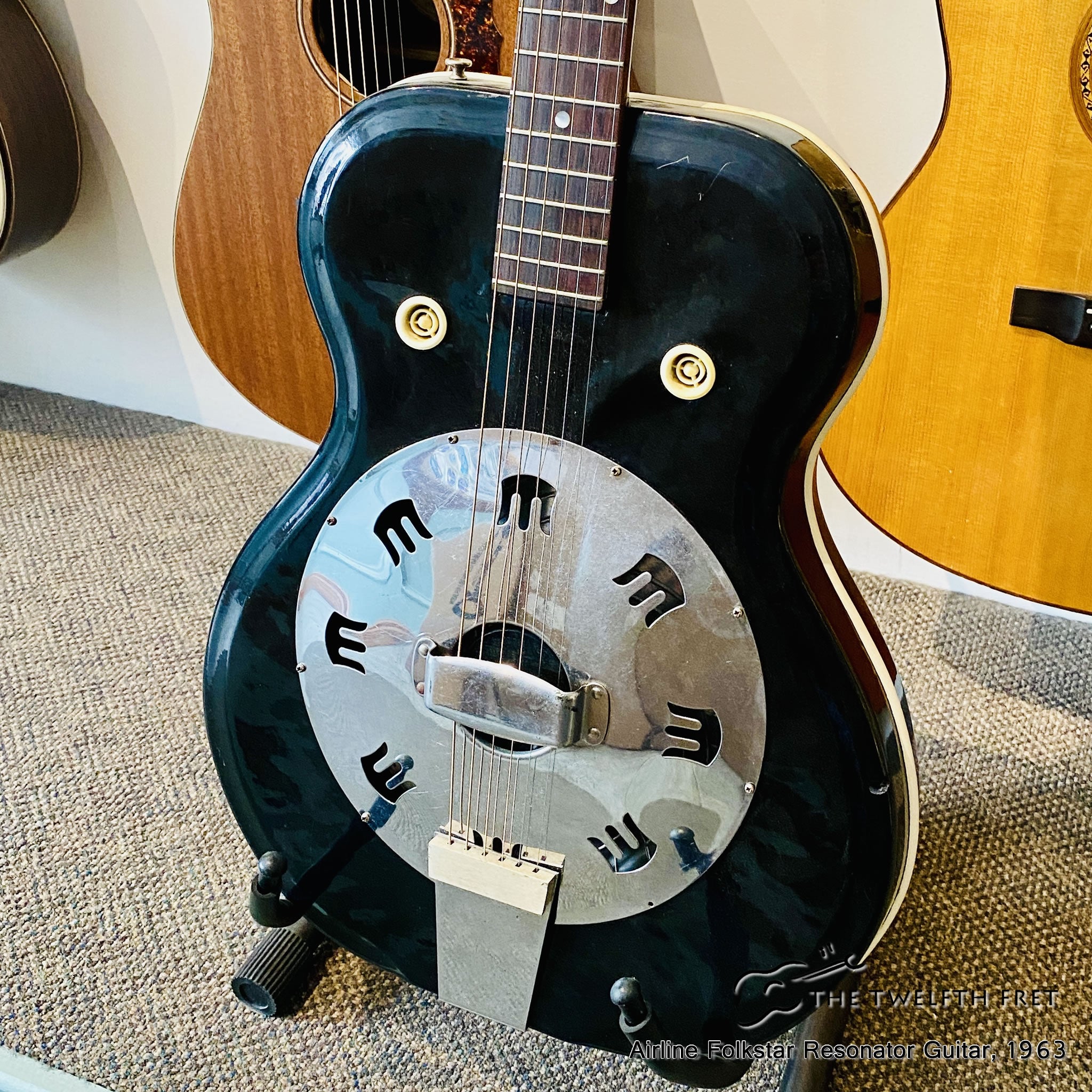 Airline Folkstar Resonator Guitar, 1963 - The Twelfth Fret