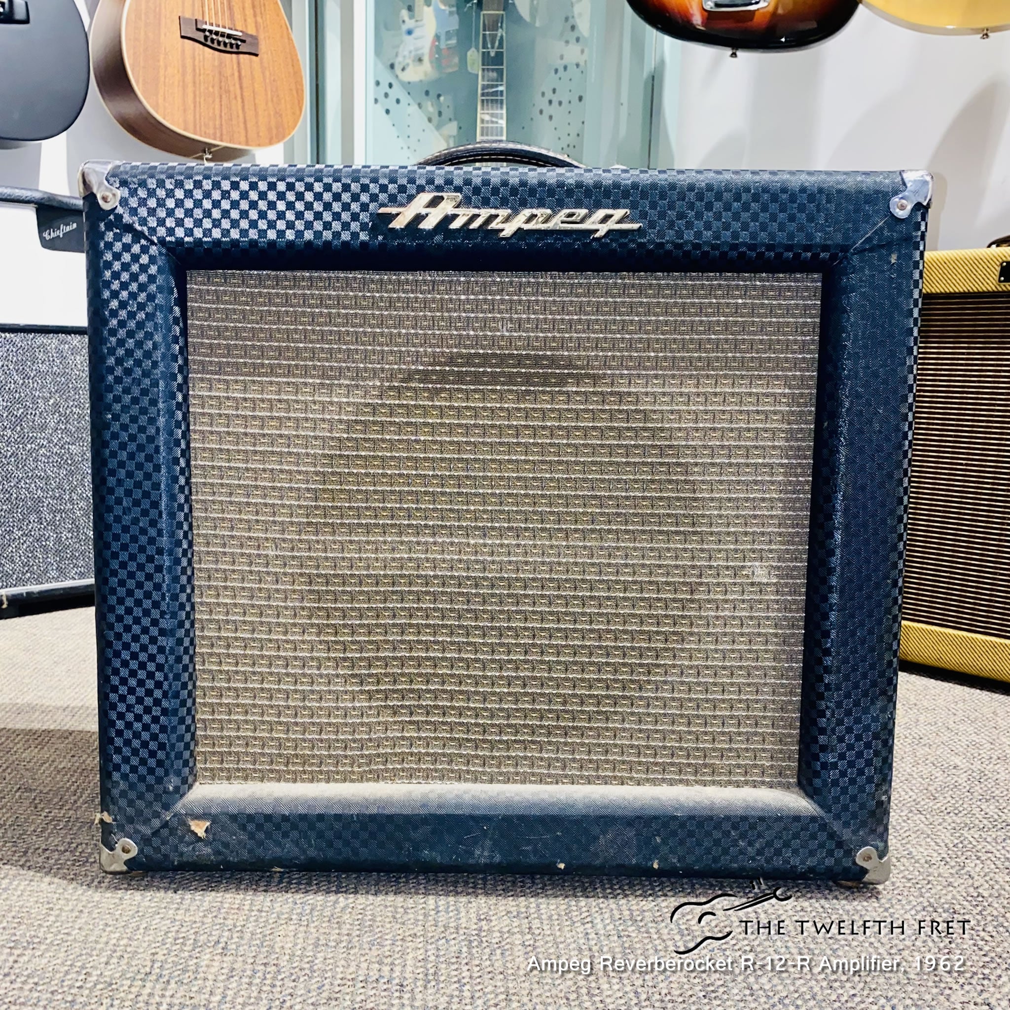 Ampeg Reverberocket R-12-R Amplifier, 1962 [USED] - The Twelfth Fret