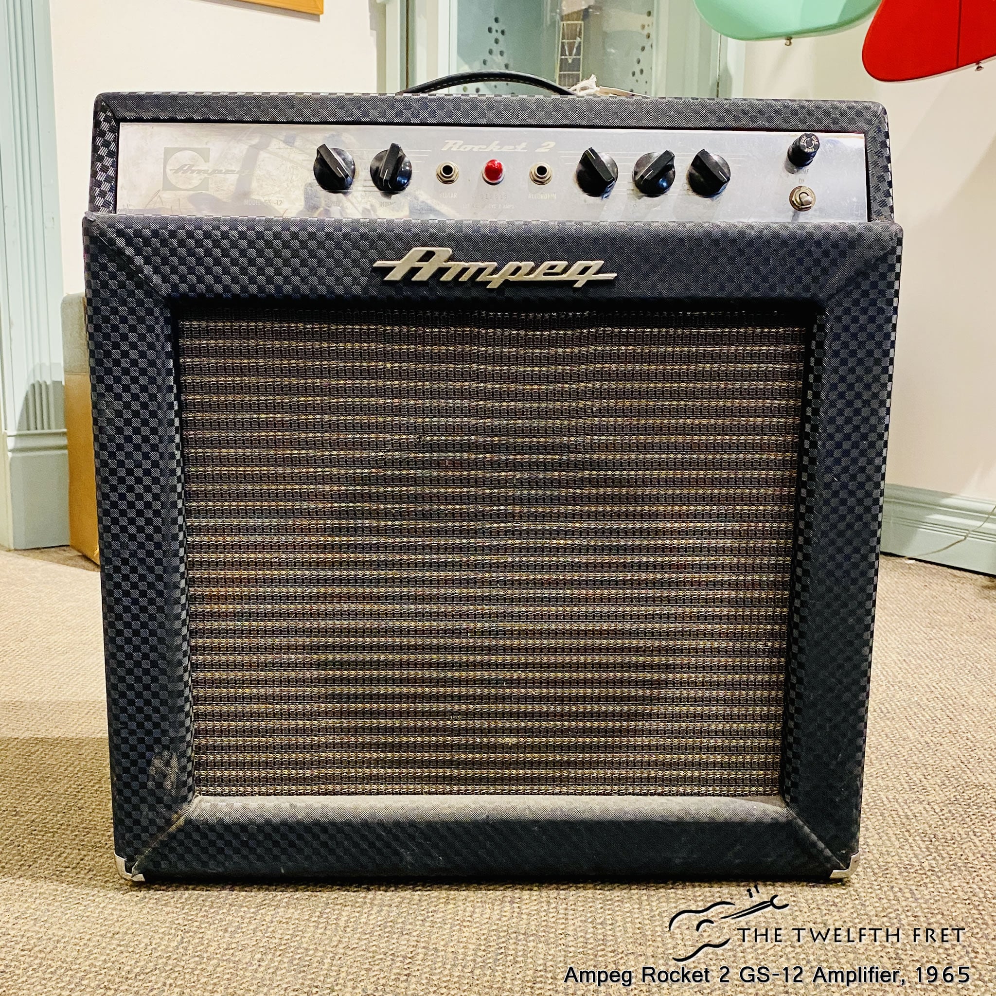 Ampeg Rocket 2 GS-12 Amplifier, 1965 - The Twelfth Fret