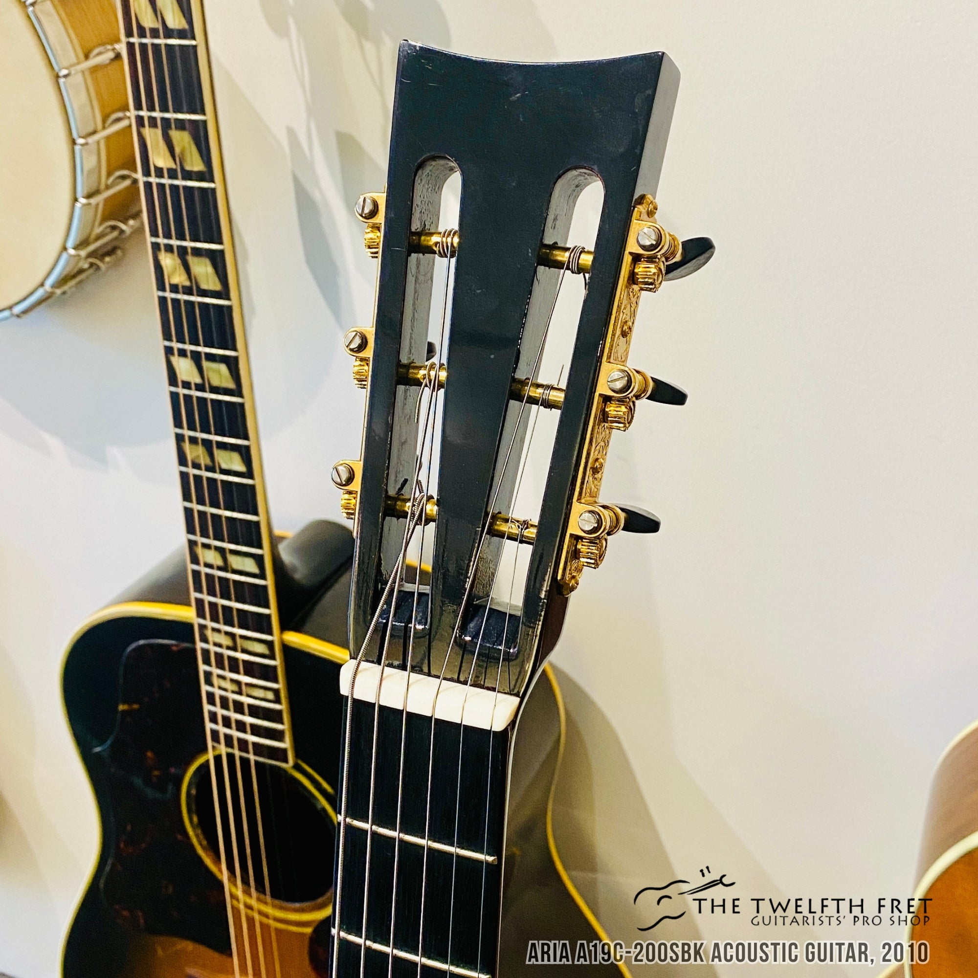 Aria A19C-200SBK Acoustic Guitar, 2010 - The Twelfth Fret