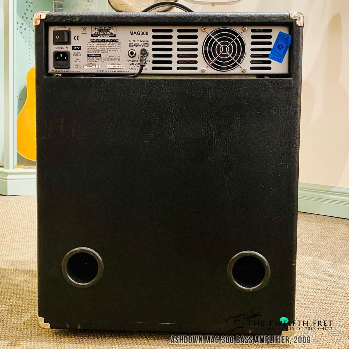 Ashdown Mag 300 Bass Amplifier, 2009 - The Twelfth Fret