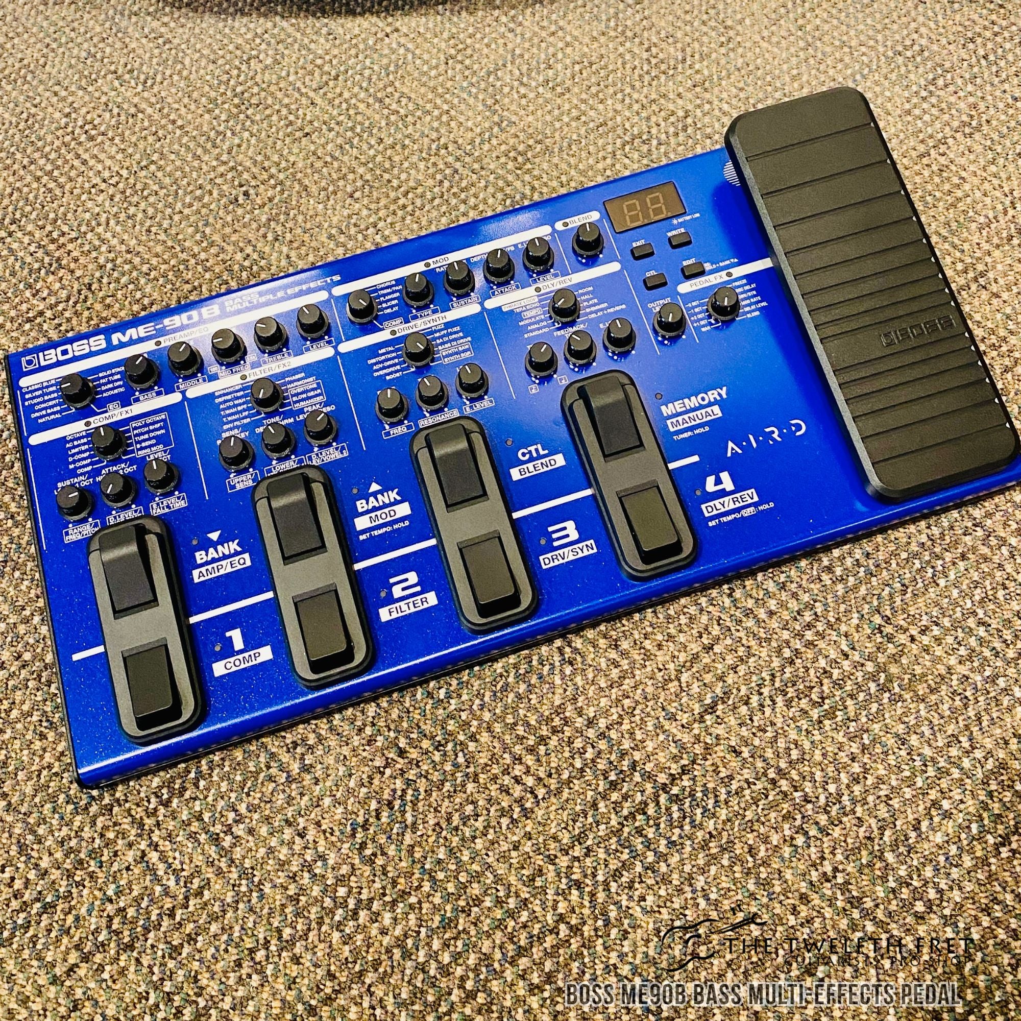 Boss ME90B Bass Multi-Effects Pedal - The Twelfth Fret