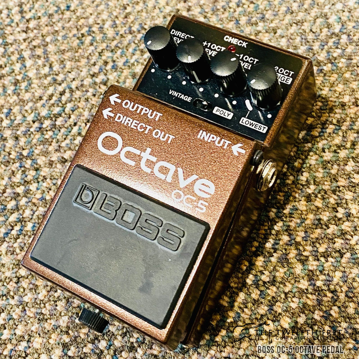Boss OC-5 Octave Pedal - The Twelfth Fret