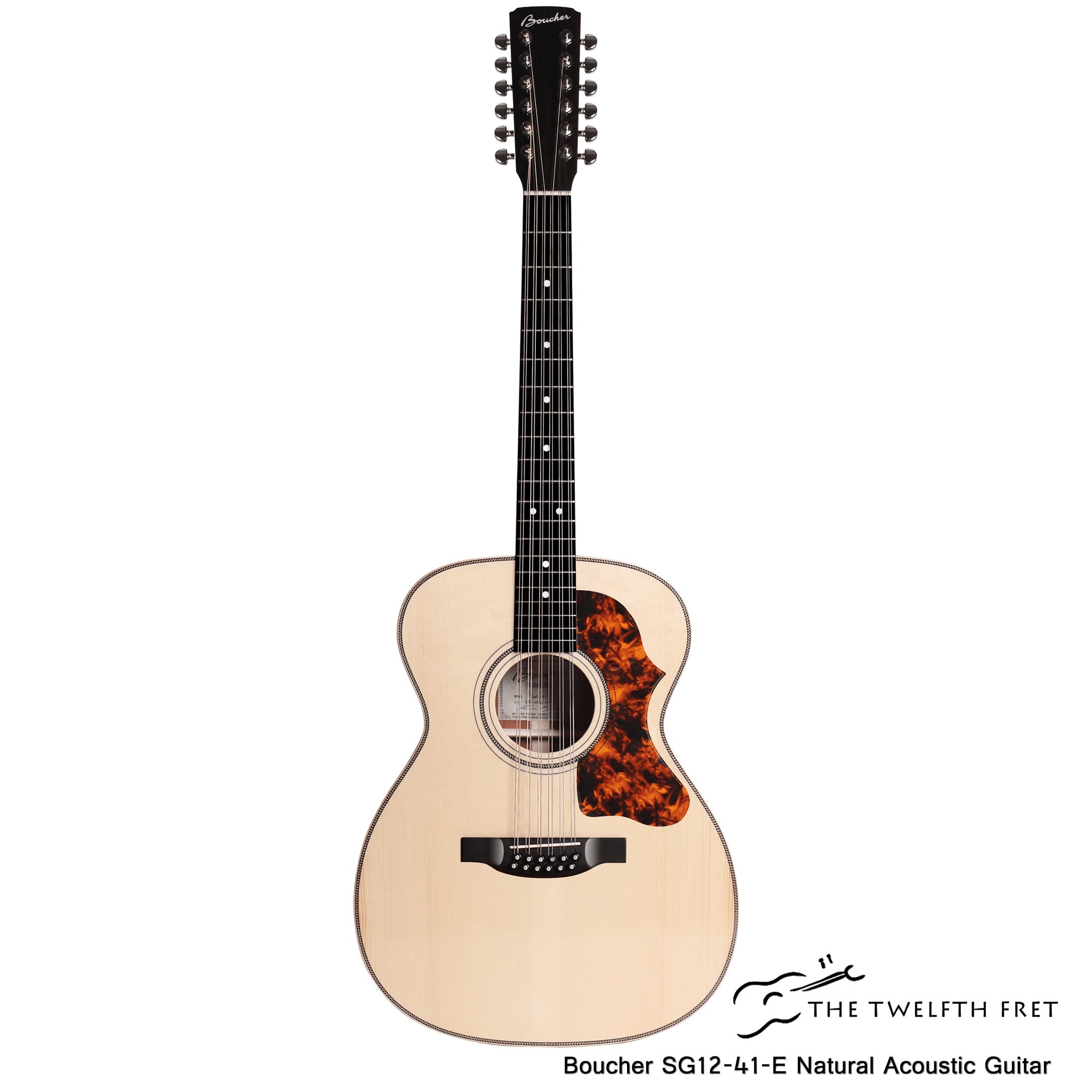 Boucher SG12-41-E Natural Acoustic Guitar - The Twelfth Fret