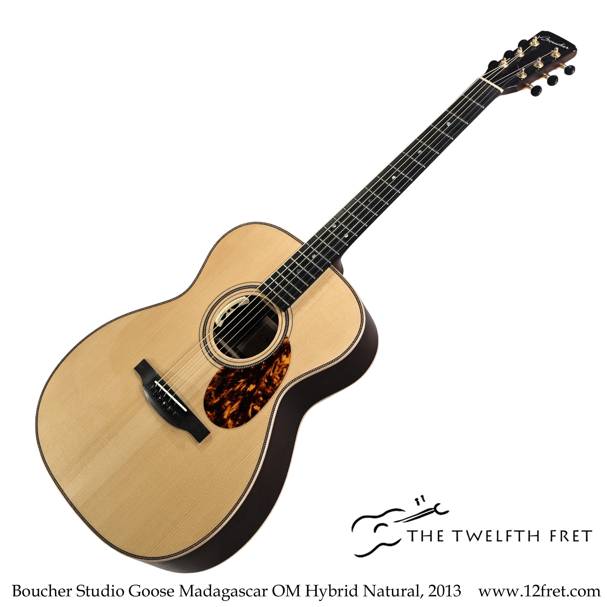 Boucher Studio Goose Madagascar OM Hybrid Natural, 2013 - The Twelfth Fret